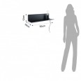 Lamp shelf bedside table "MAGIC SHELF BLACK"
